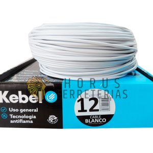 CABLE BLANCO 12